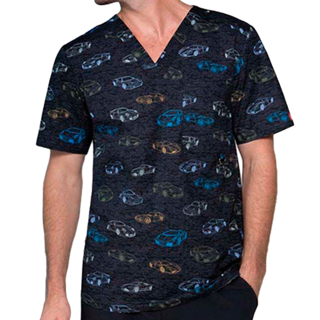 Filipina Cherokee Estampado Pediátrico para Hombre Cuello V