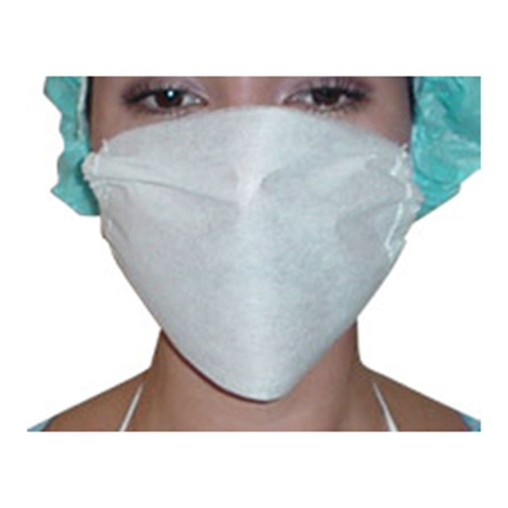 CUBRE BOCA TRADICIONAL CON RESORTE DESECHABLE BLANCO BOLSA CON 50 PI