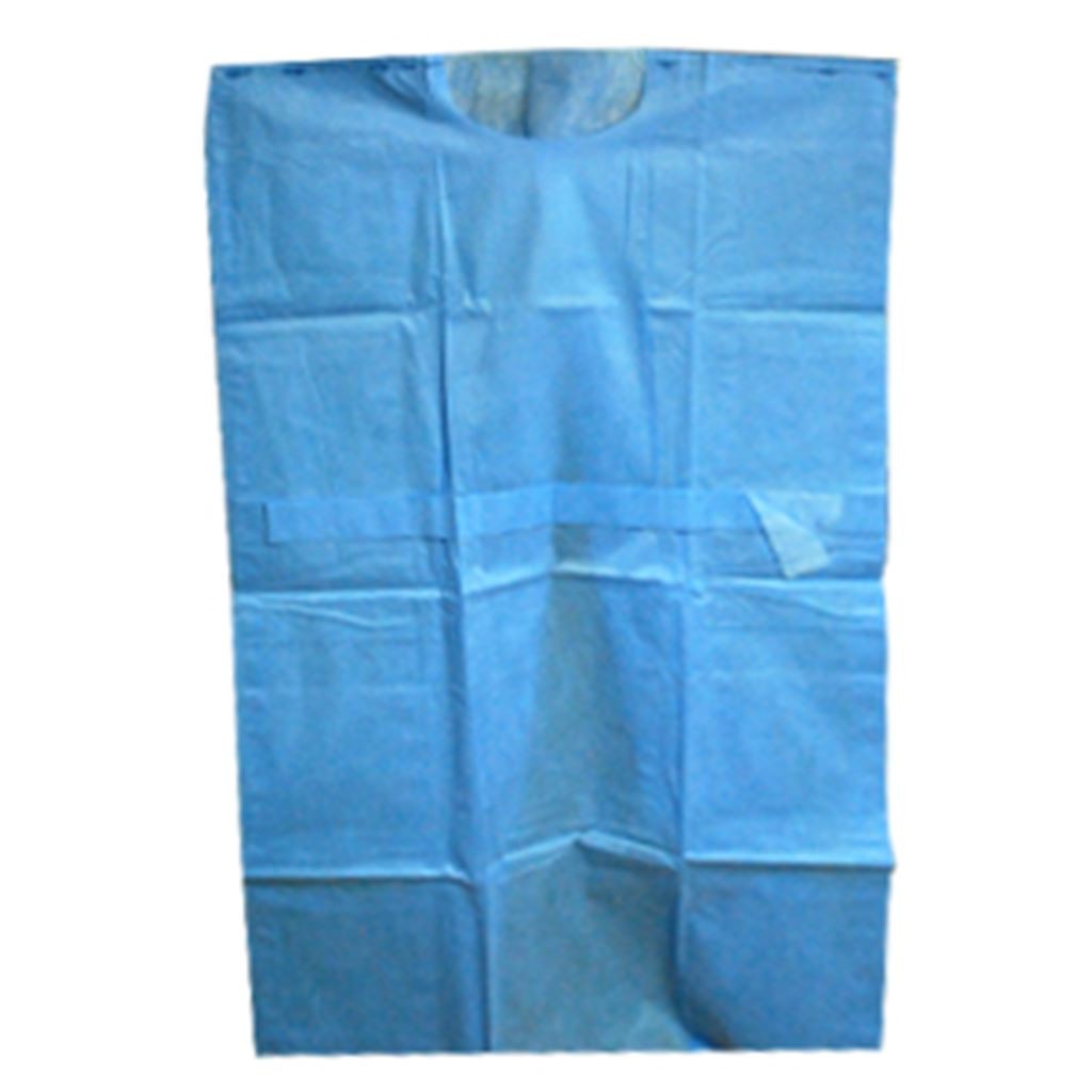 BATA P/PACIENTE C/CINTAS A LA CINTURA AZUL UNIVERSAL KIMBERLY