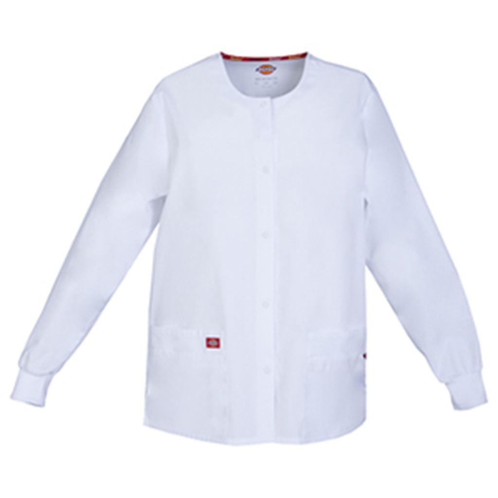 SACO DICKIES CON CUELLO REDONDO Y PUÑOS TEJIDOS