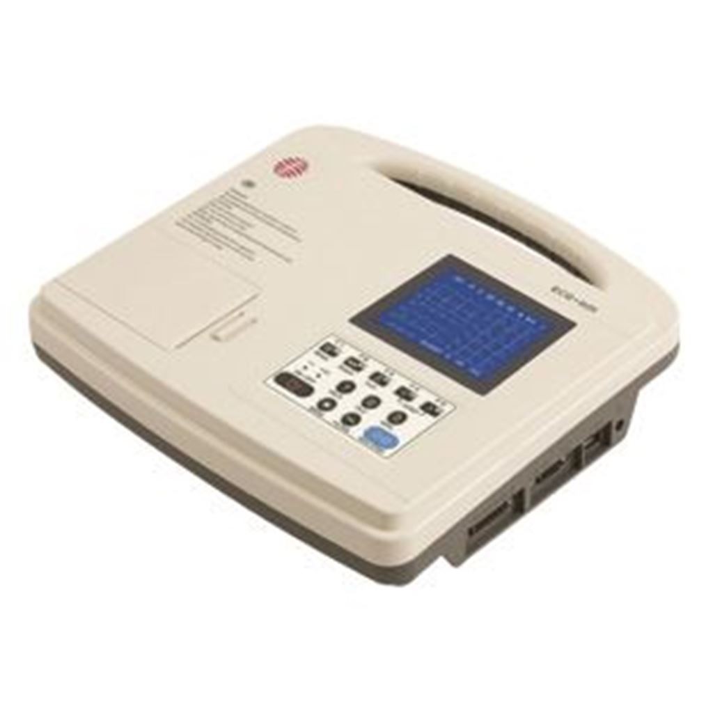 Electrocardiógrafo de 1 Canal Carewell con Interpretación y Pantalla Ampliada a 12 Canales