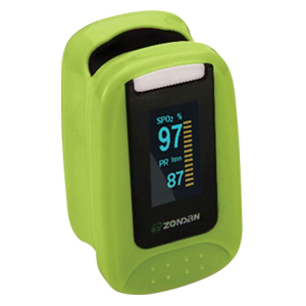 Oxímetro de Pulso Zondan con Onda Pletismográfica Azul o Negro