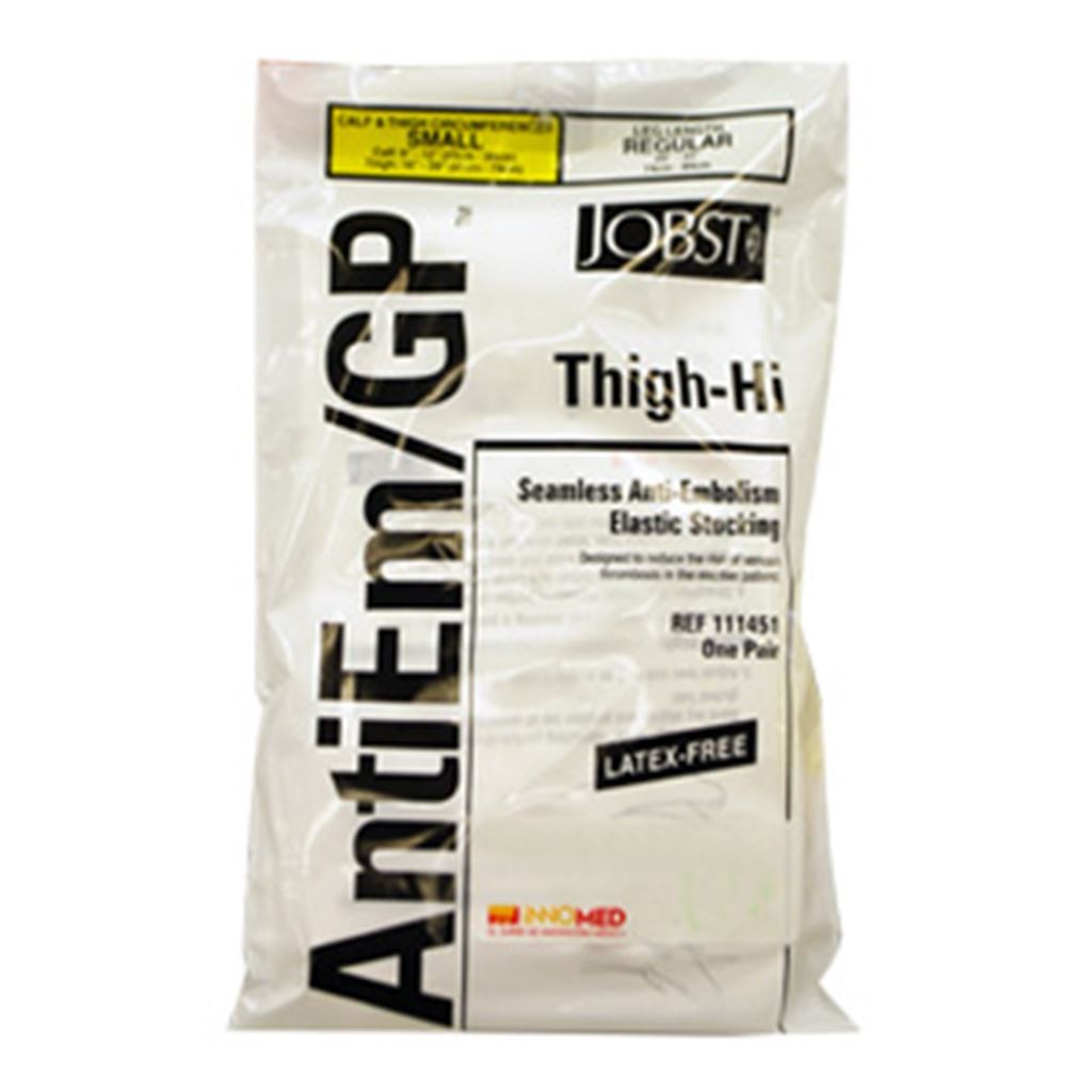 MEDIA ANTI-EM MUSLO GRANDE/REGULAR BLANCO