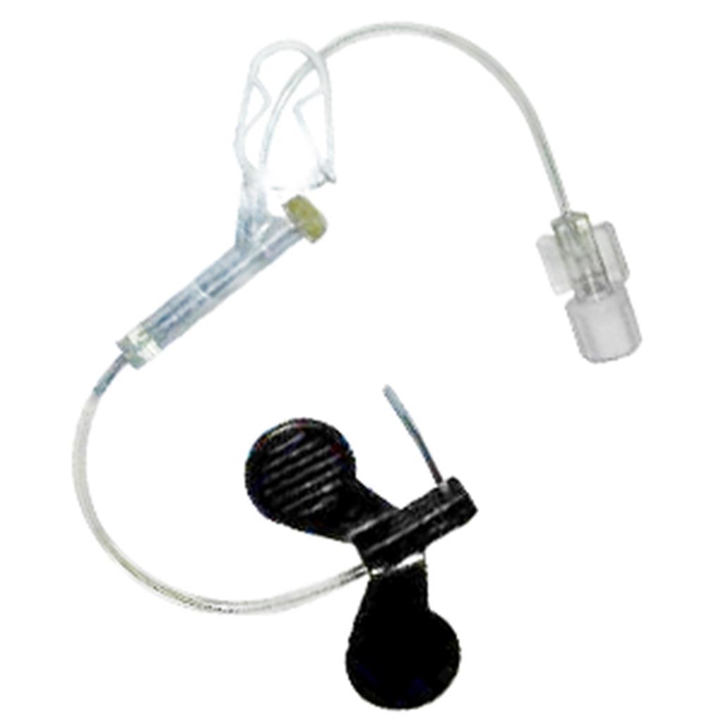 Aguja Tipo Huber Kortex Angulada 22G x 19cm