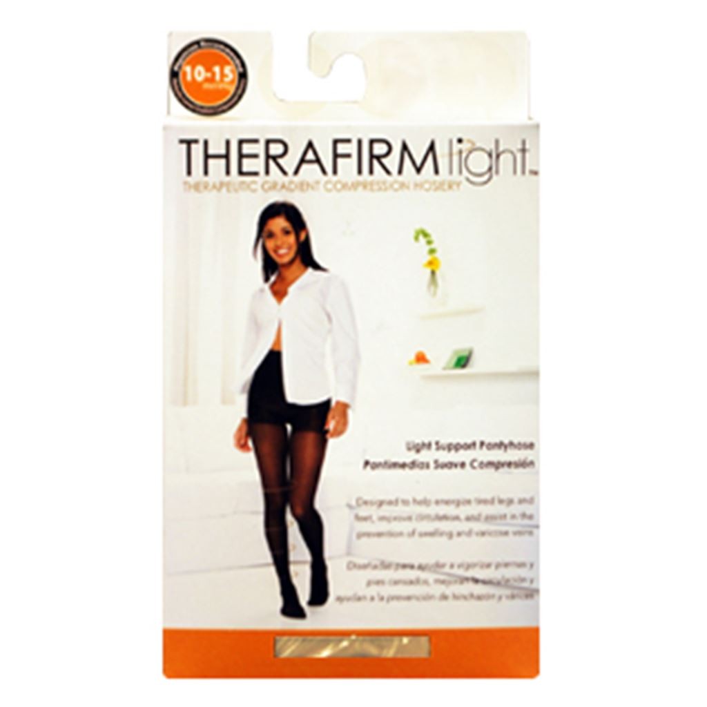 PANTIMEDIA THERAFIRM BAJA COMPRESION (10-15 mmHg) TALLA MEDIANA COLOR NATURAL