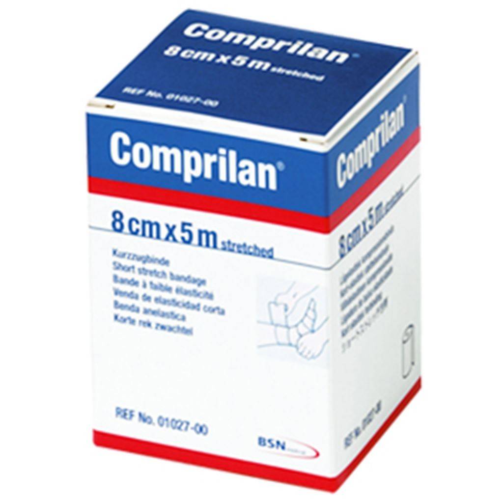 VENDA COMPRILAN DE ELASTICIDAD CORTA 8CM X 5M