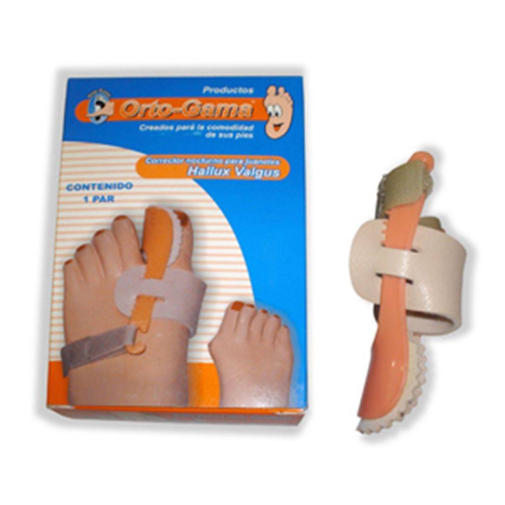 Férula Nocturna para Juanetes Orto Gama 1 Par