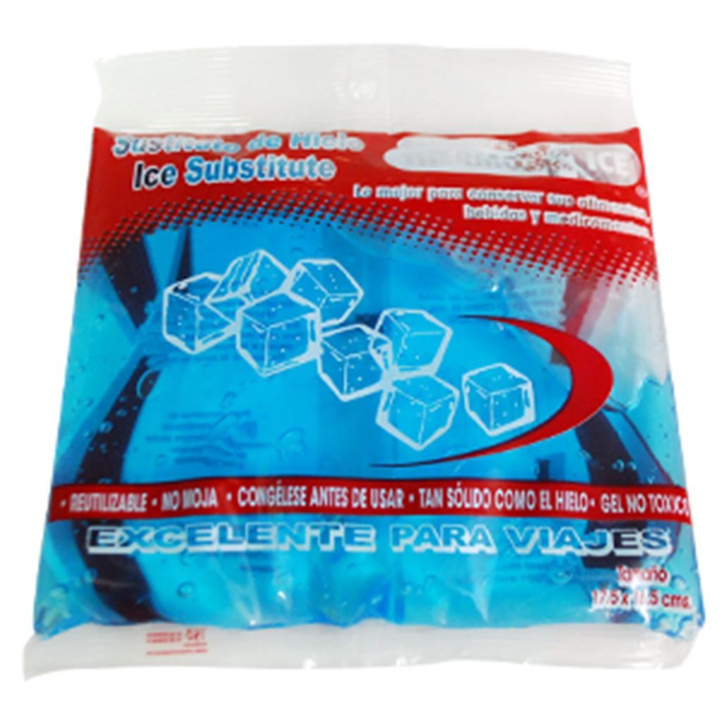 COMPRESA SUSTITUTO DE HIELO EN BOLSA GEL FRIO GRANDE