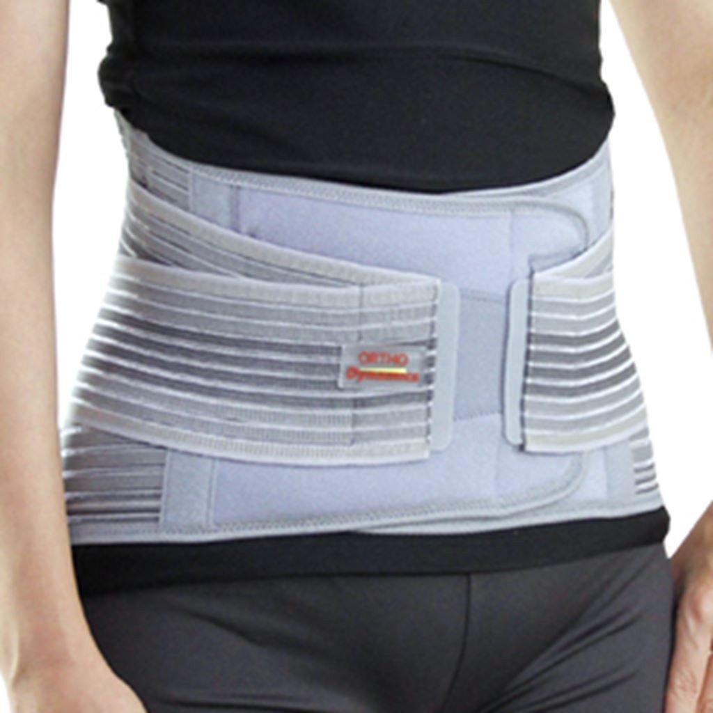 Faja OrthoDynamics Sacro Lumbar con 6 Varillas y Elástico Transpirable