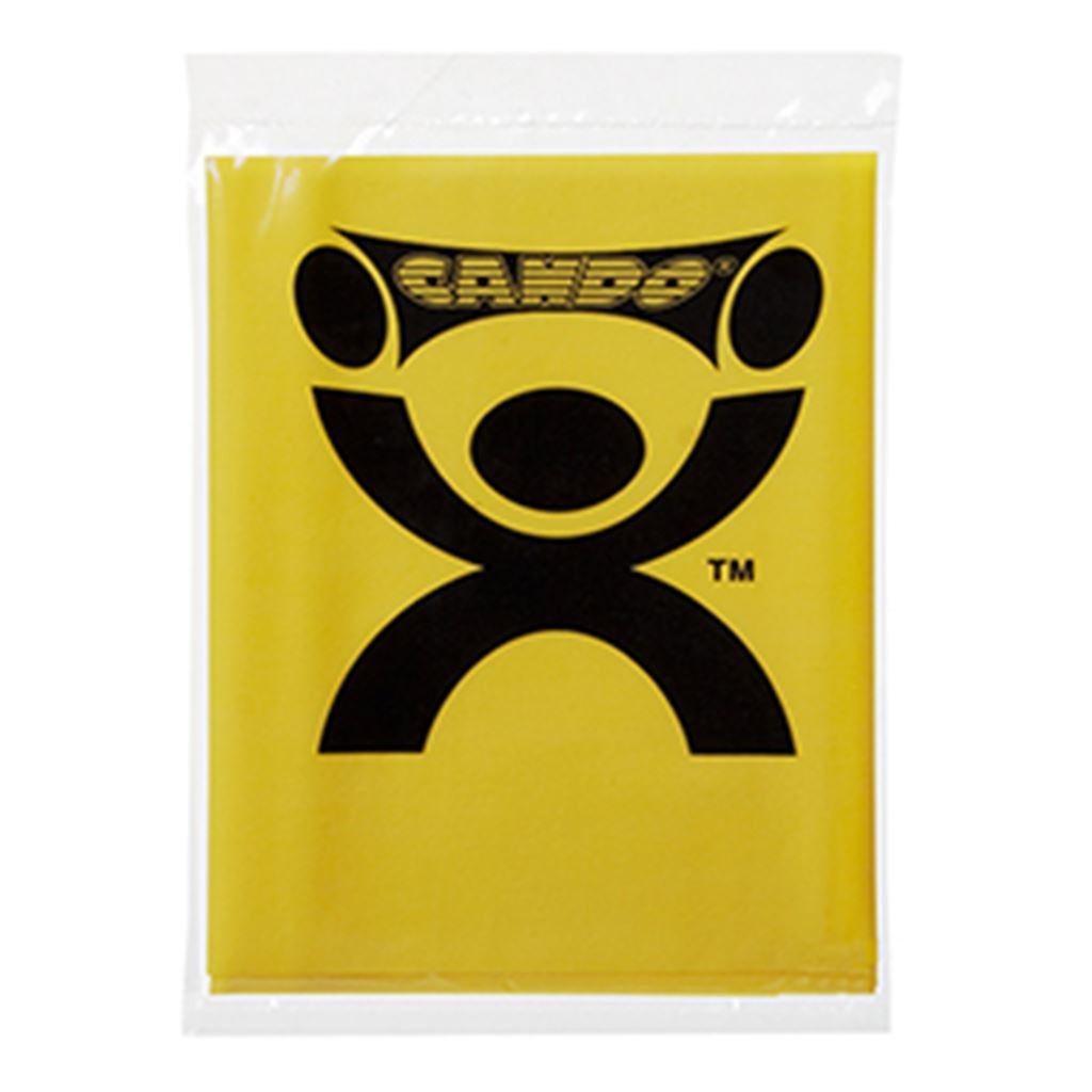 BANDA ELASTICA CANDO PRECORTADA DE RESISTENCIA EXTRA LIGERA COLOR AMARILLO 1.22 MTS