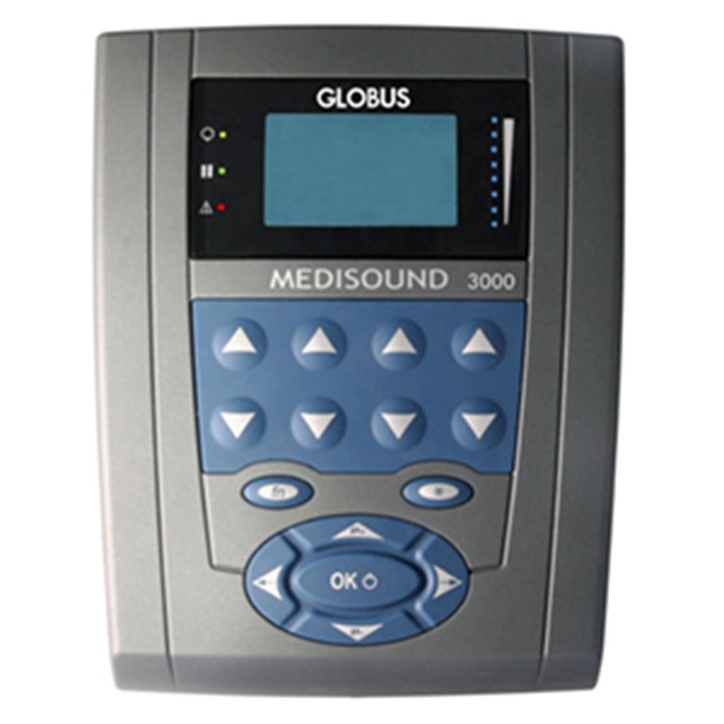 ULTRASONIDO GLOBUS CON 2 FRECUENCIAS DE EMISION DE 1 Y 3 MHZ MODELO MEDISOUND 3000