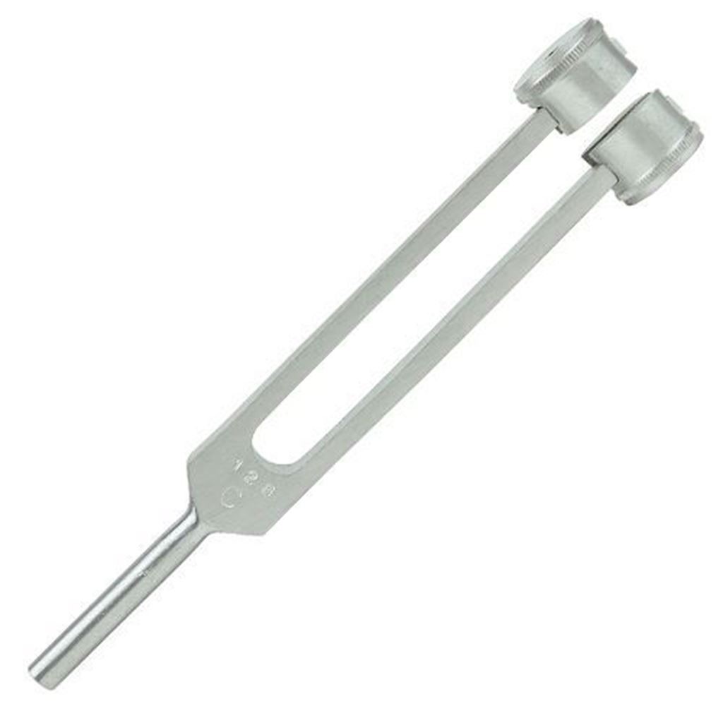 Diapason Medico Baseline con Sordina de 128 Hz (20.3 x 2.5 x 5 cm)