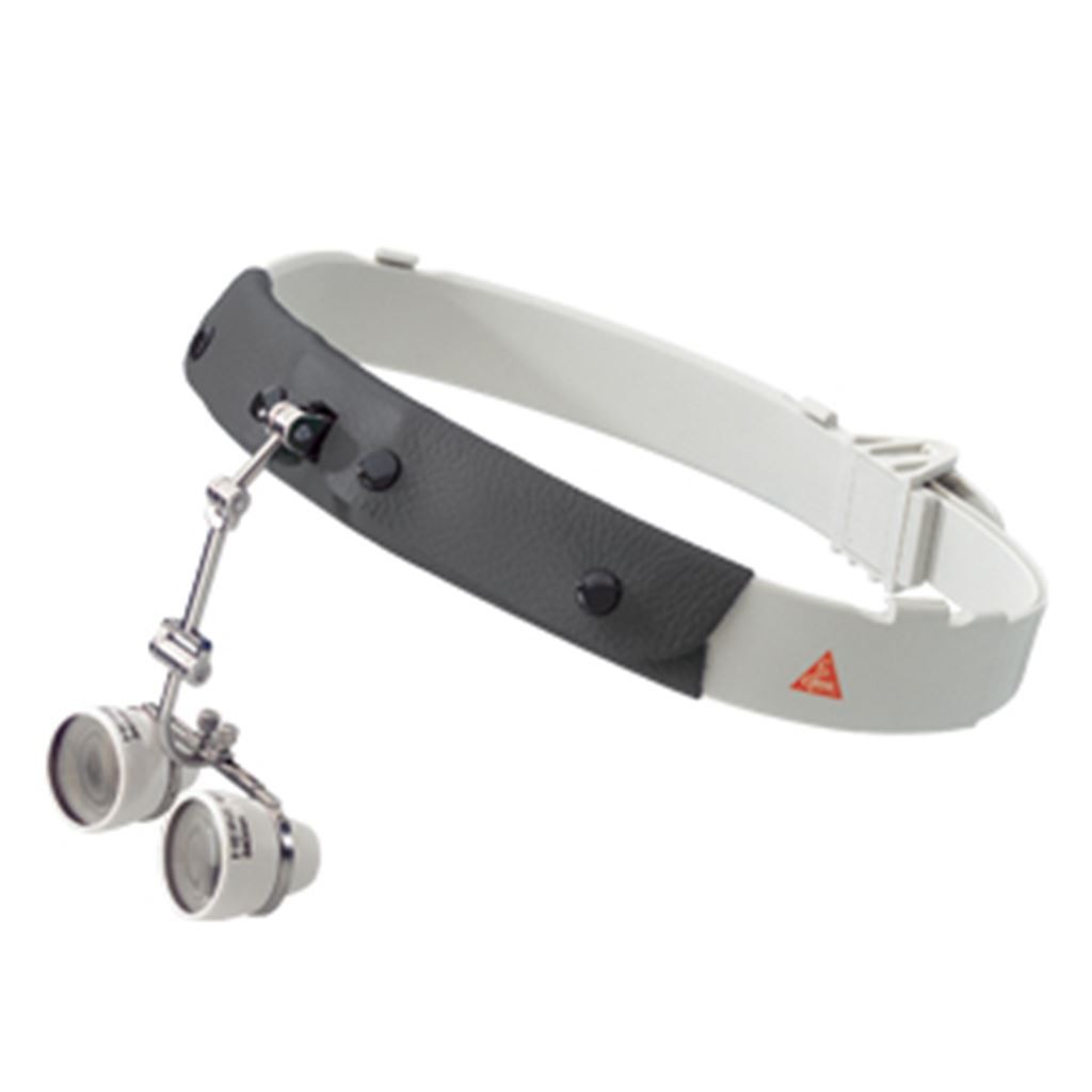Lupa Binocular Heine C 2.3K /450 mm en Cinta Craneal con Maletín