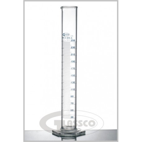 PROBETA VIDRIO BASE HEXAGONAL A - GLASSCO
