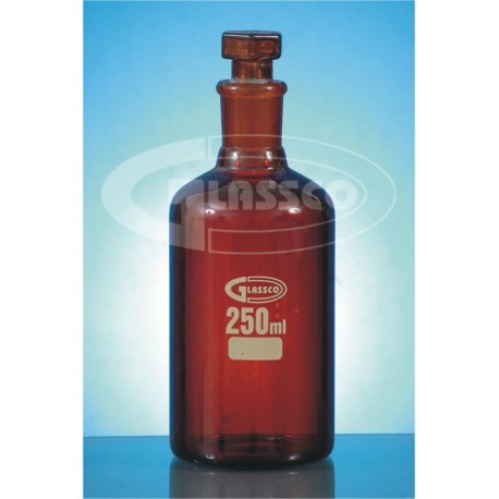 FRASCO REACTIVO BOCA ANGOSTA AMBAR - GLASSCO
