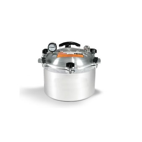 AUTOCLAVE DE ALUMINIO A GAS DE 14LTS (9 LT REALES) - ALL AMERICAN