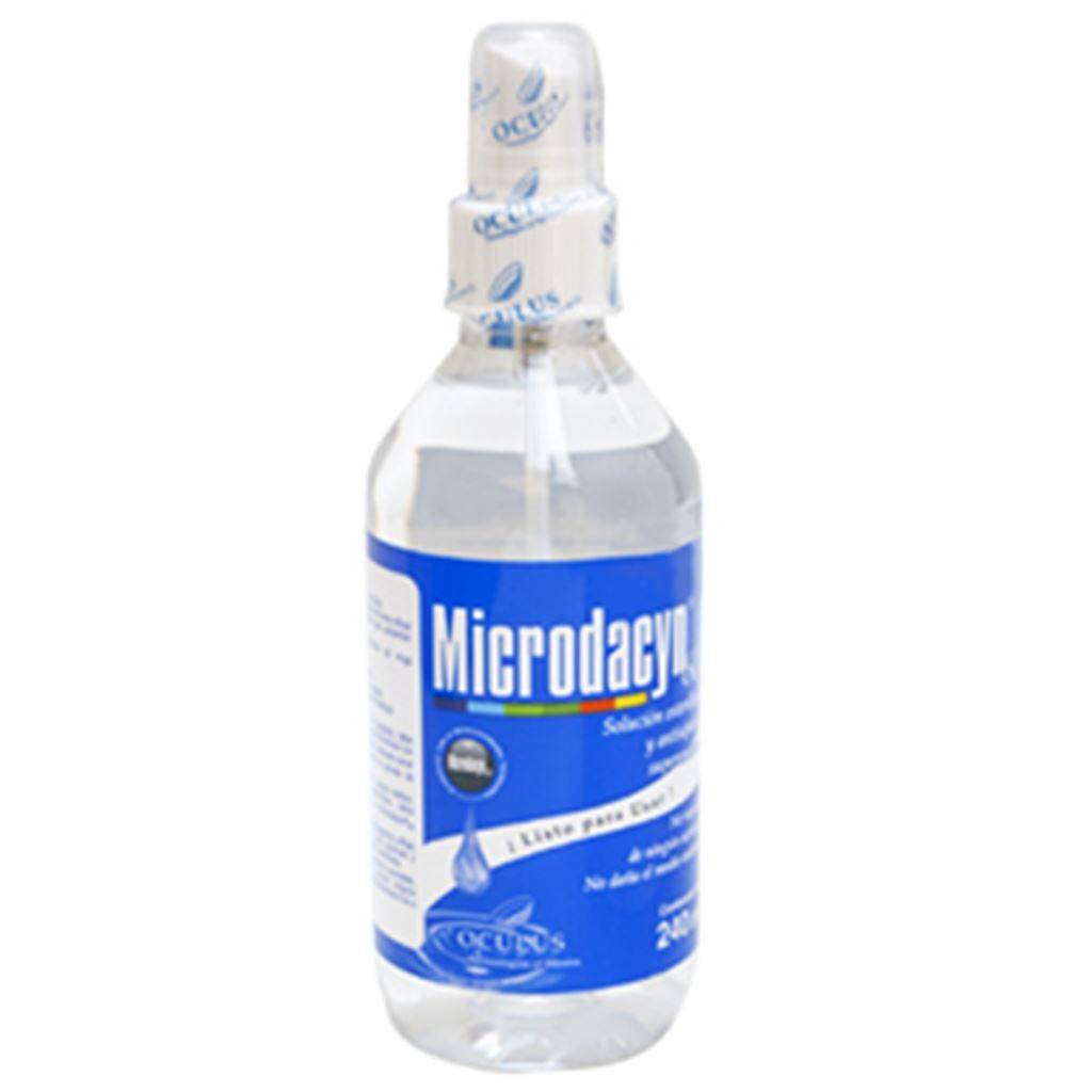 MICRODACYN SOLUCION ESTERILIZANTE CON ATOMIZADOR 240 ML