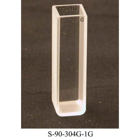 CELDA DE VIDRIO VIS, 3.5ML, PASO DE LUZ: 10MM - UNICO