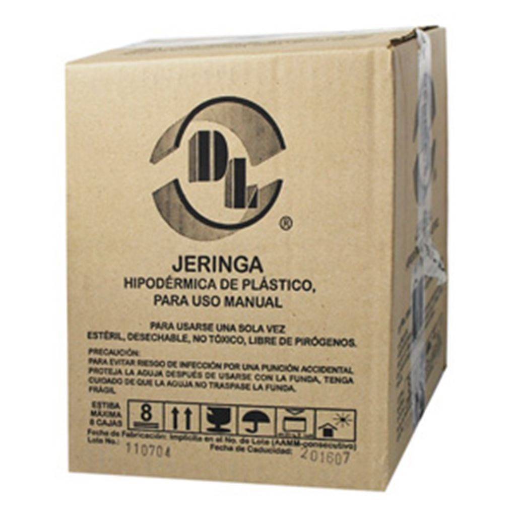 JERINGA DESECHABLE DL10ML CON AGUJA 21X32 PIEZA