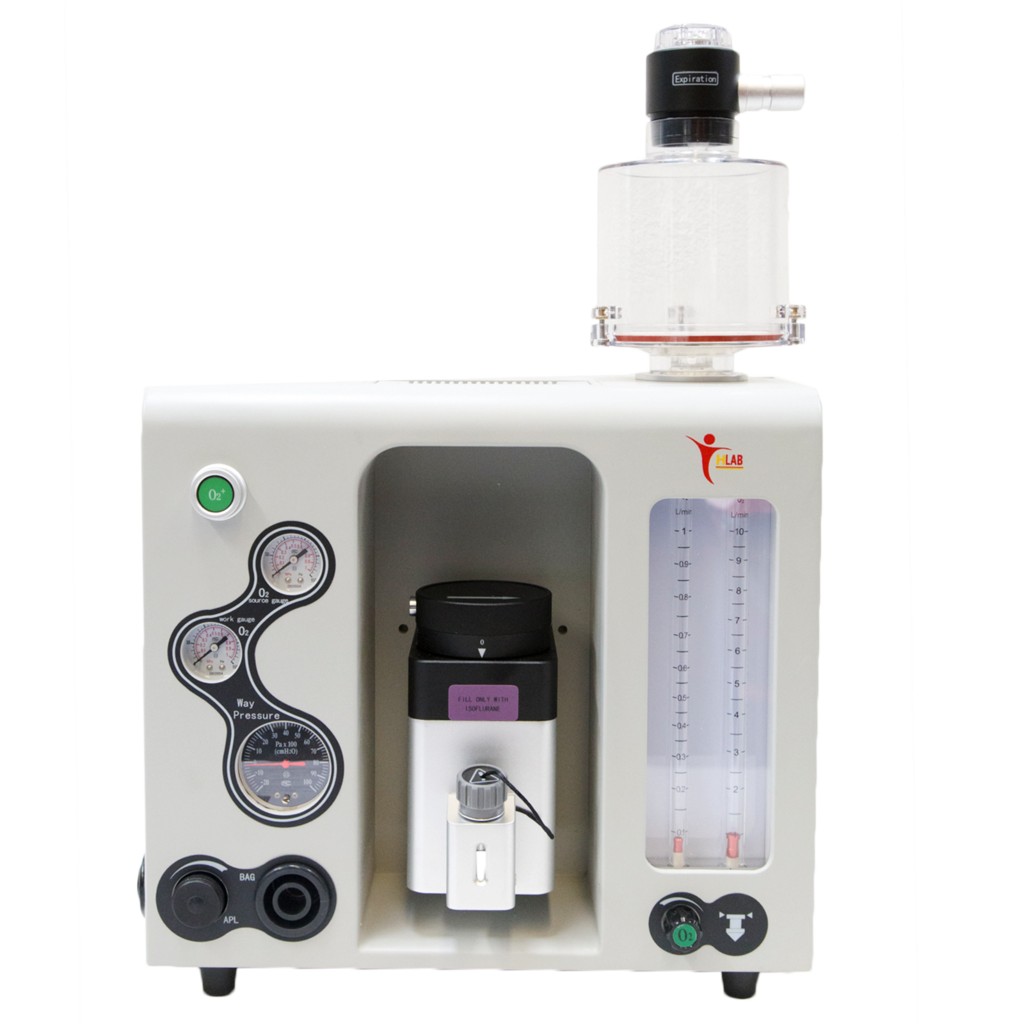 Maquina veterinaria de anestesia. Modelo RE902