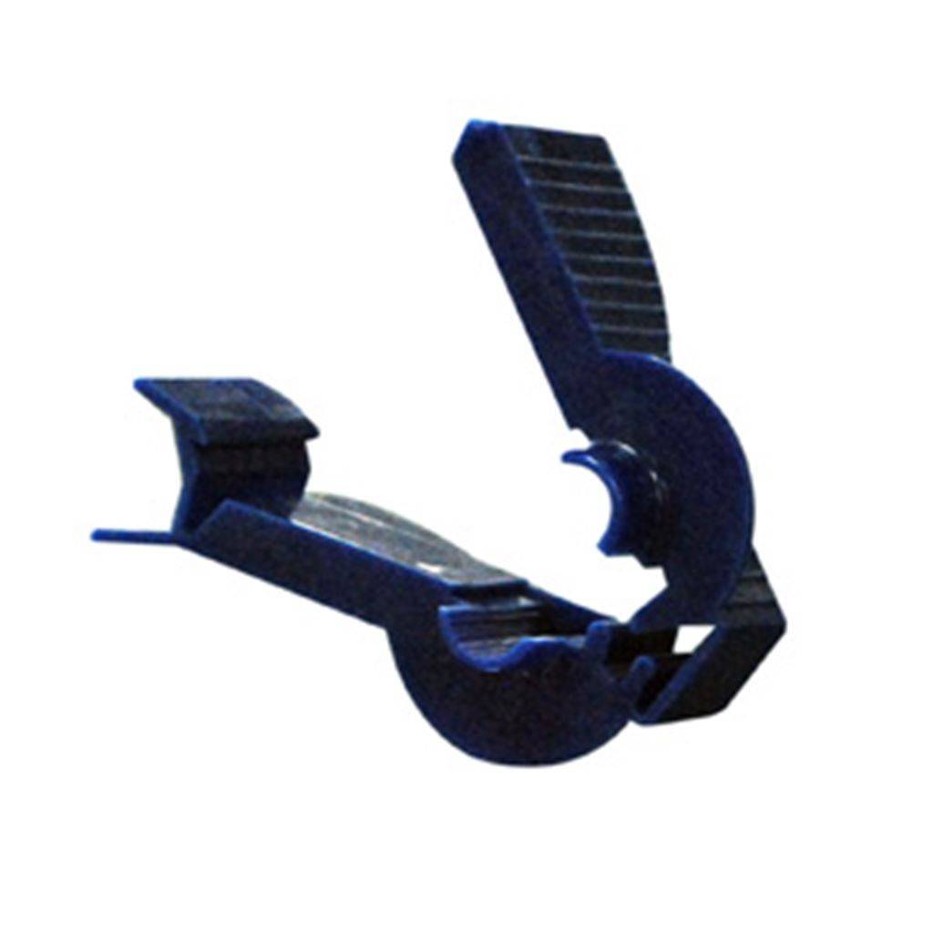 PINZA DE SUJECION P/DIALISIS AZUL