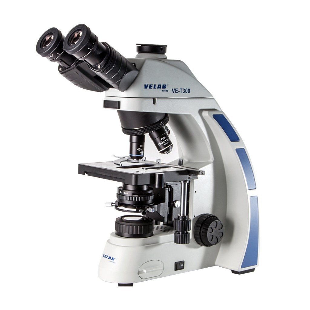 Microscopio triocular biológico. Modelo VE-T300