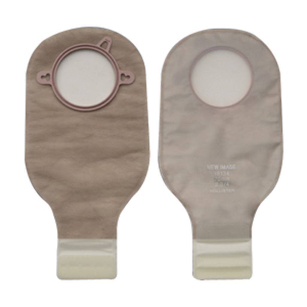 Bolsa de Colostomía Hollister Drenable Transparente sin Filtro Sistema Lock N Roll Aro 57mm
