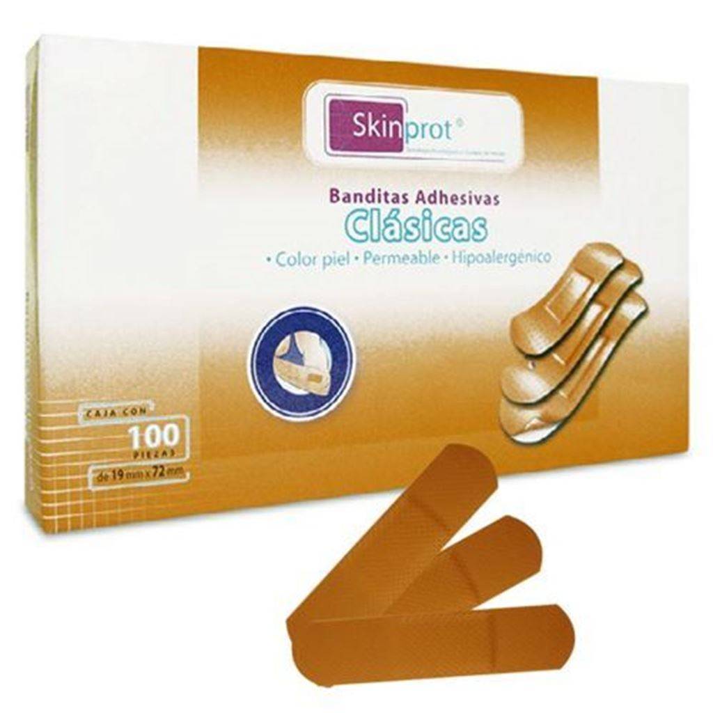 Banditas Adhesivas Skinprot Clásicas 18mm x 73mm