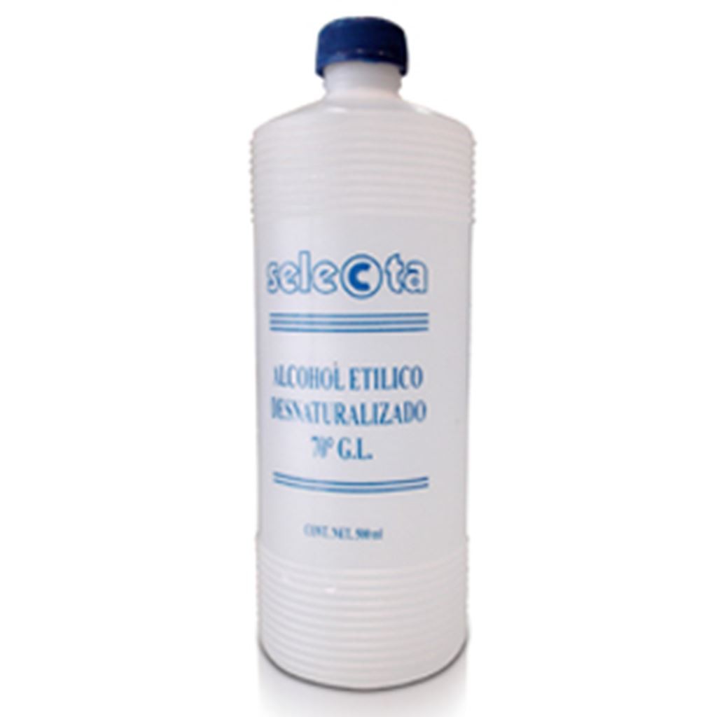 ALCOHOL ETILICO 70GL PARA PROMOVER LIMPIEZA 500 ML